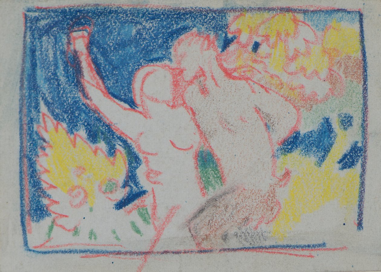 Zonder titel [Faun] door John Duncan