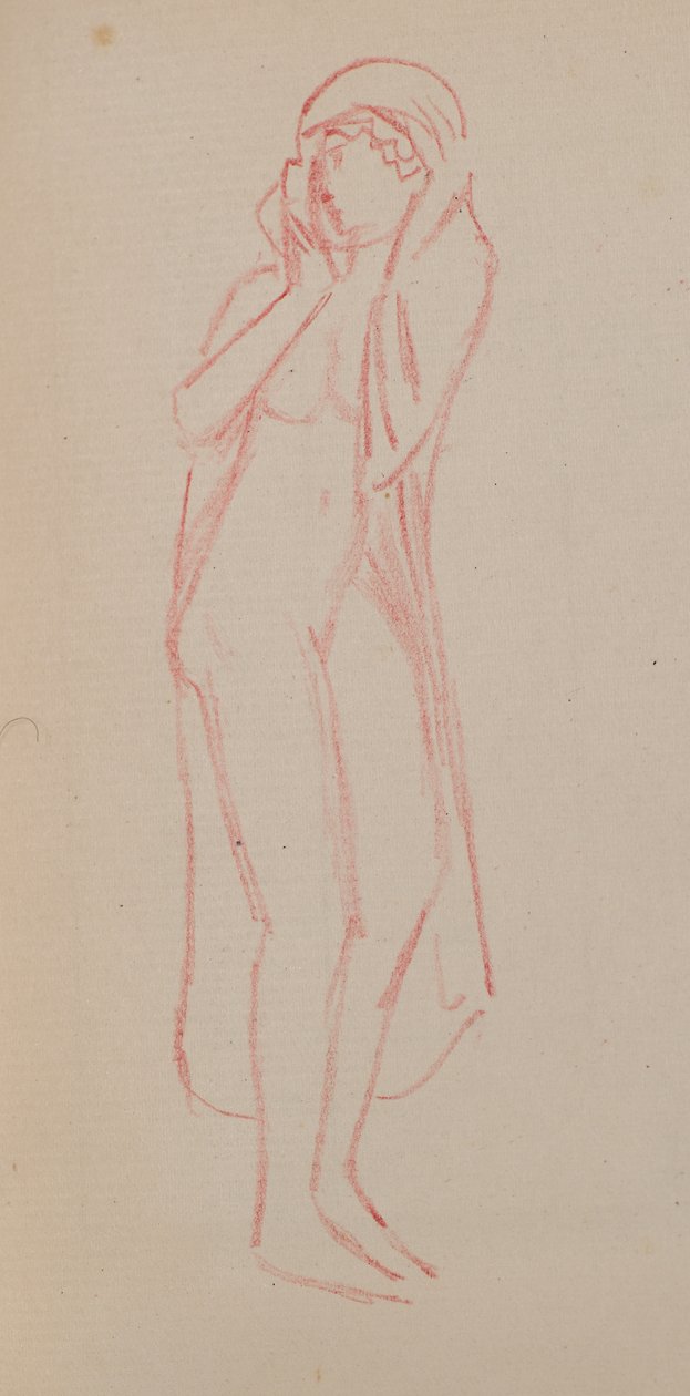 Zonder titel [Vrouwelijke figuur] door John Duncan