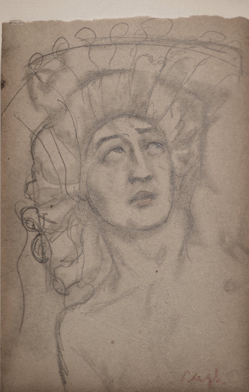 Zonder titel [Mannelijke figuur] door John Duncan