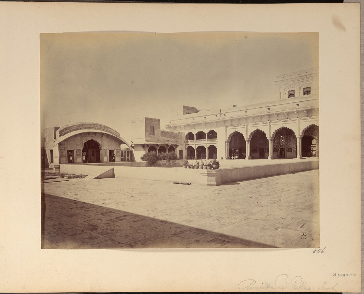 Paleis van Runjeet Sing - Fort door John Edward Saché