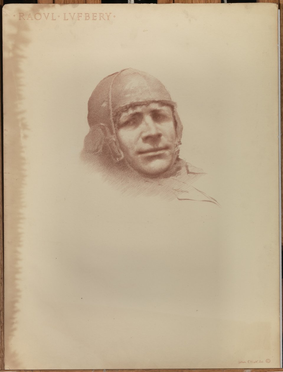 Raoul Lufbery door John Elliott