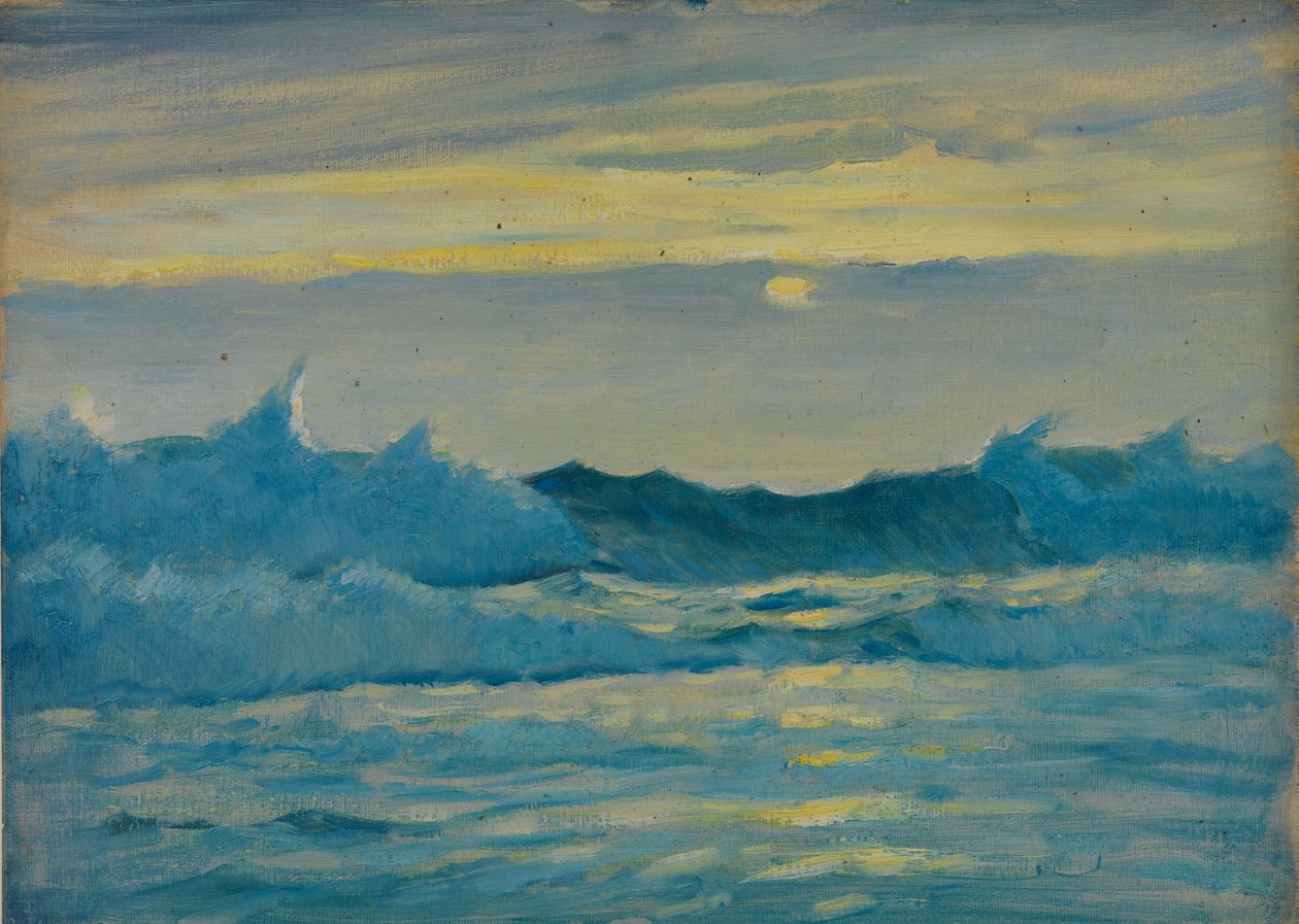 Zeegezicht Le Croisic door John Everett
