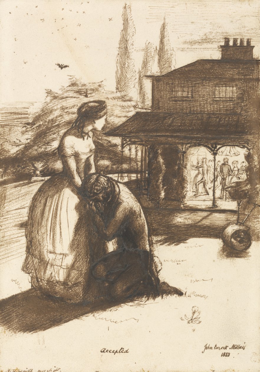 Geaccepteerd door John Everett Millais