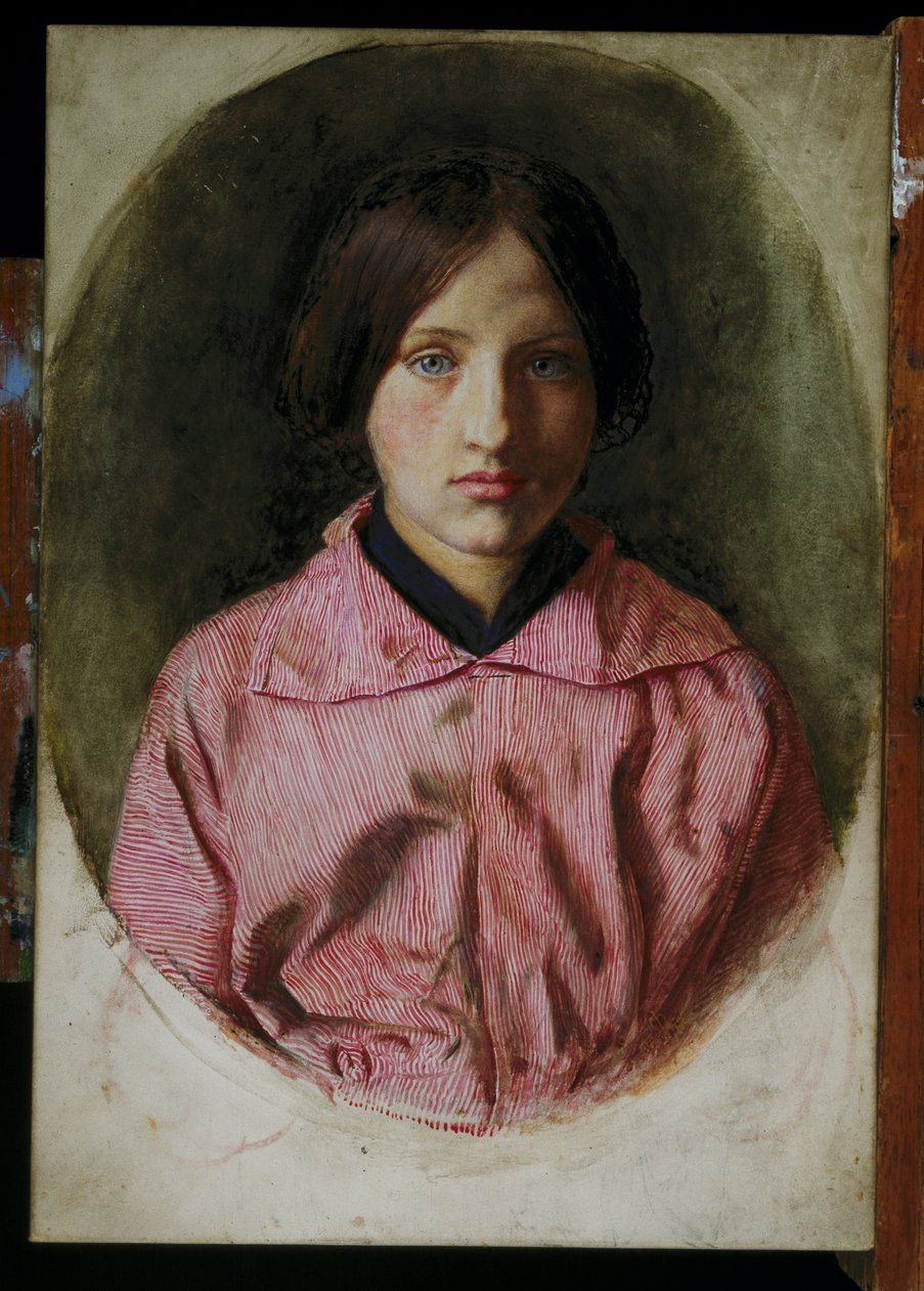 Hoogland meisje door John Everett Millais