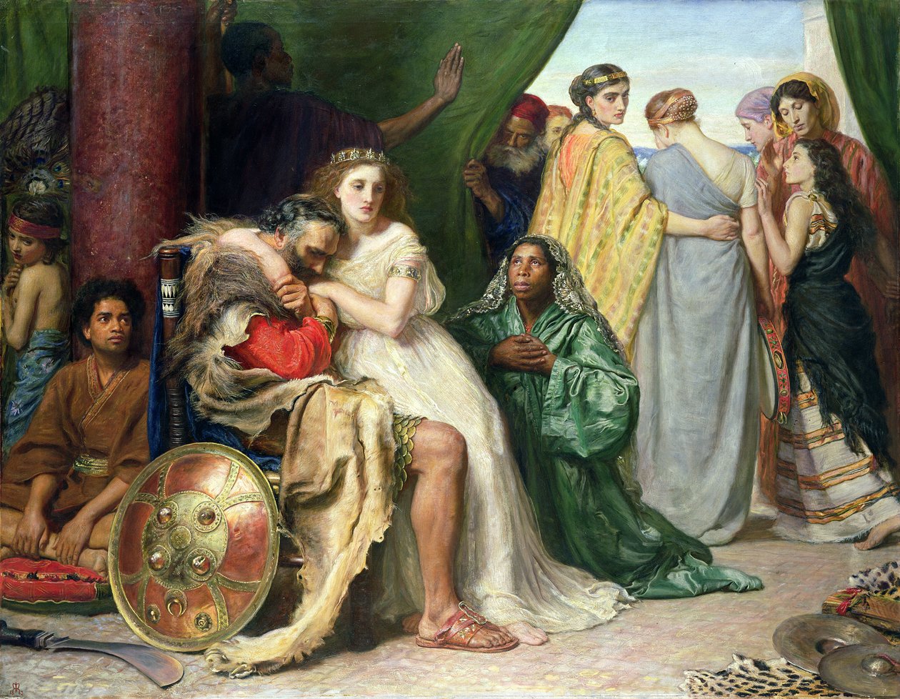 Jephthah door John Everett Millais