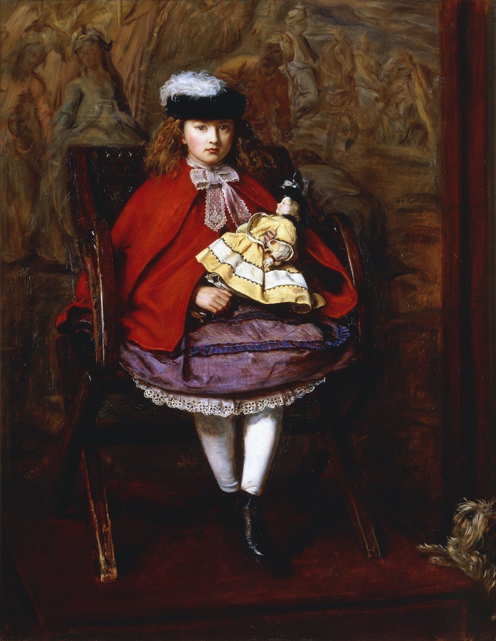 Lilly, dochter van John Noble, 1864 door John Everett Millais