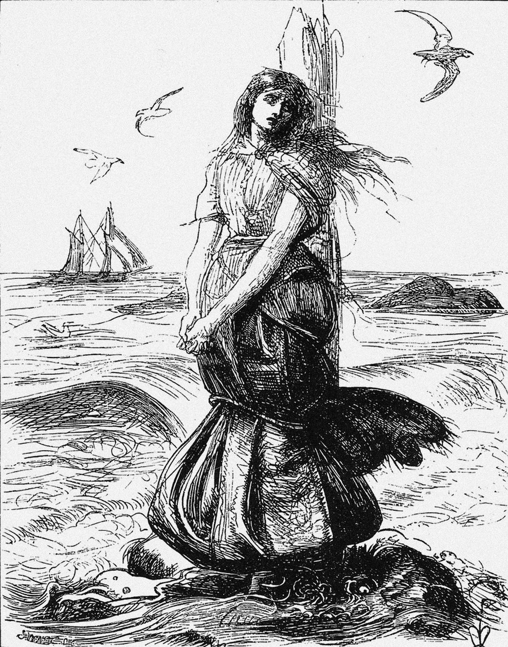 Margaret Wilson, 1862 door John Everett Millais