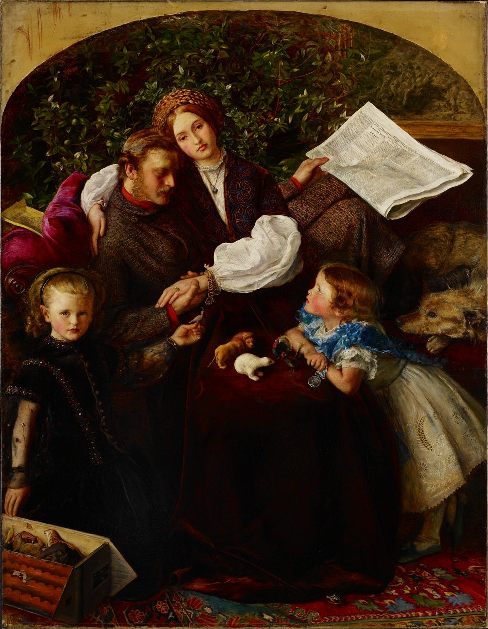 Vrede Gesloten, 1856 door John Everett Millais