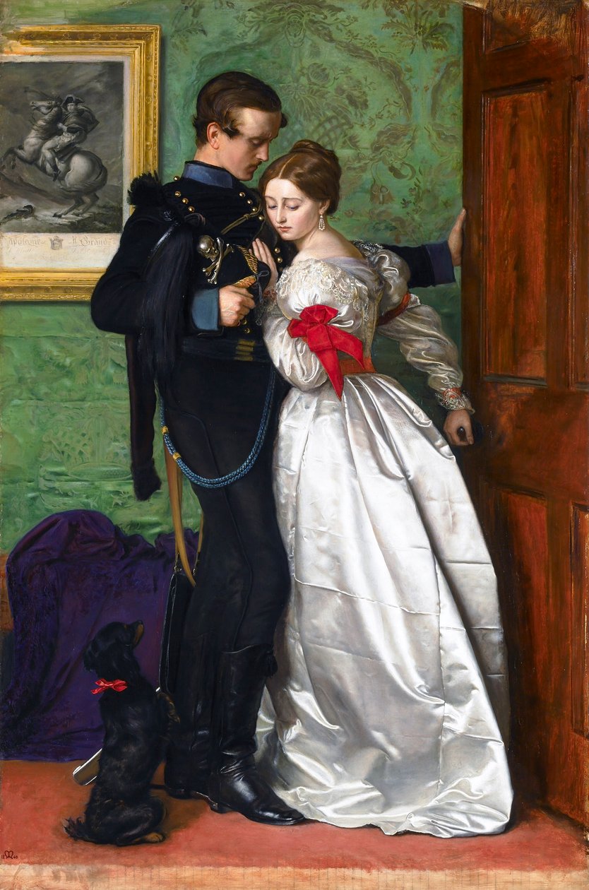 De zwarte Brunswicker door John Everett Millais