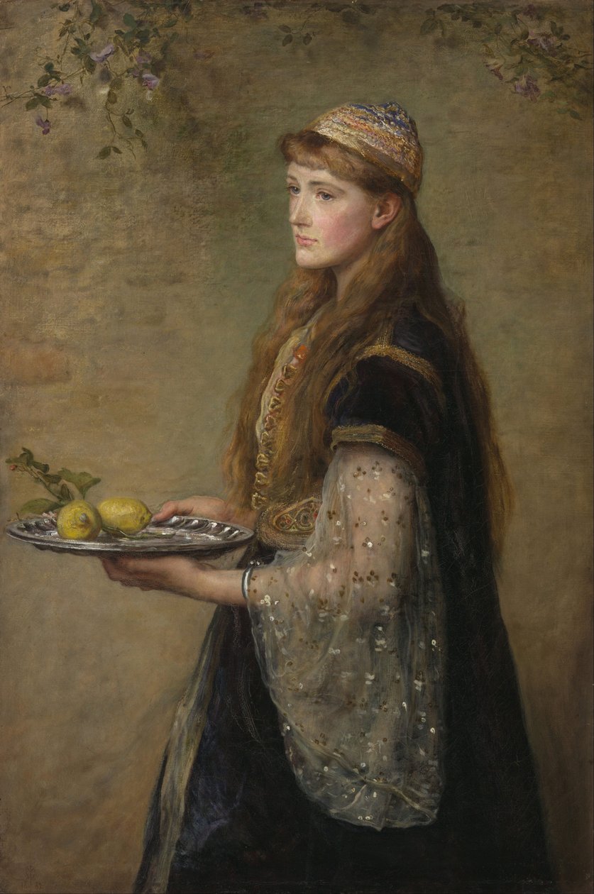 De gevangene, 1882 door John Everett Millais