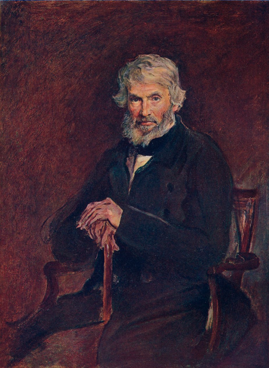 Thomas Carlyle door John Everett Millais