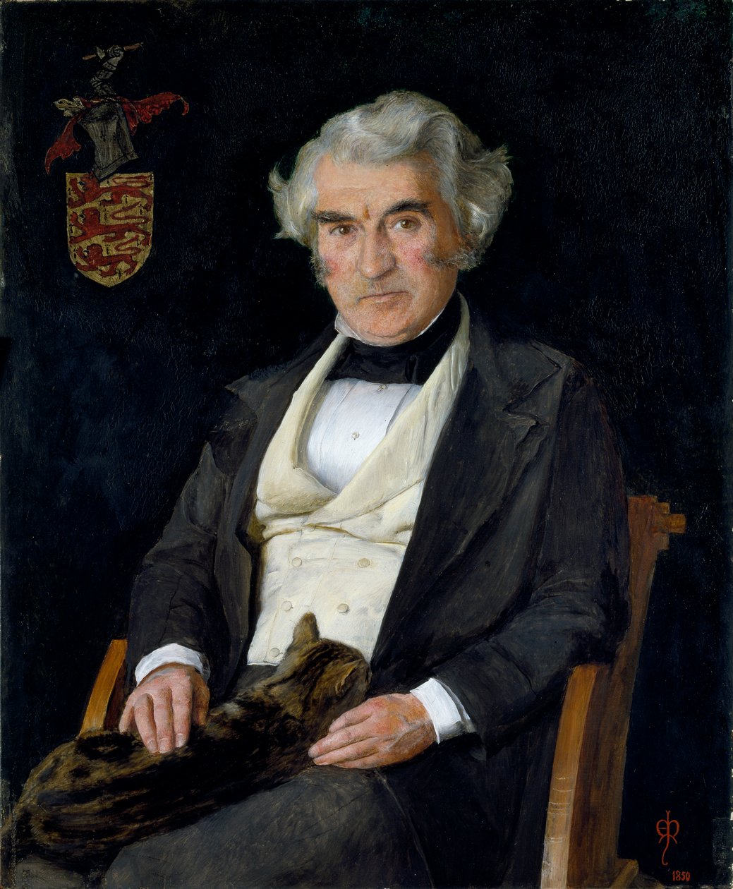 Thomas Combe, 1850 door John Everett Millais