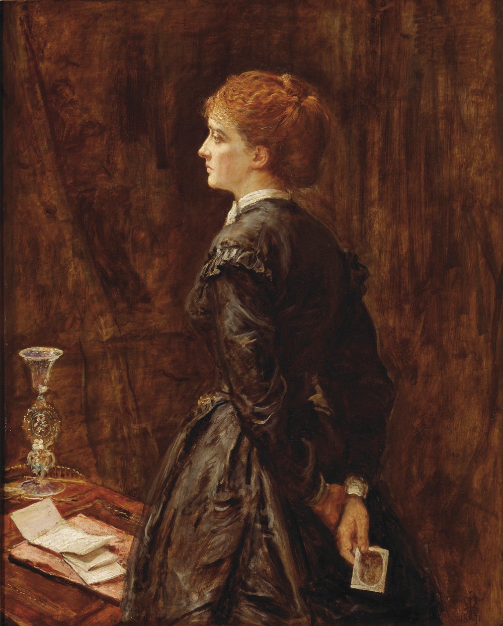 Ja of Nee? door John Everett Millais