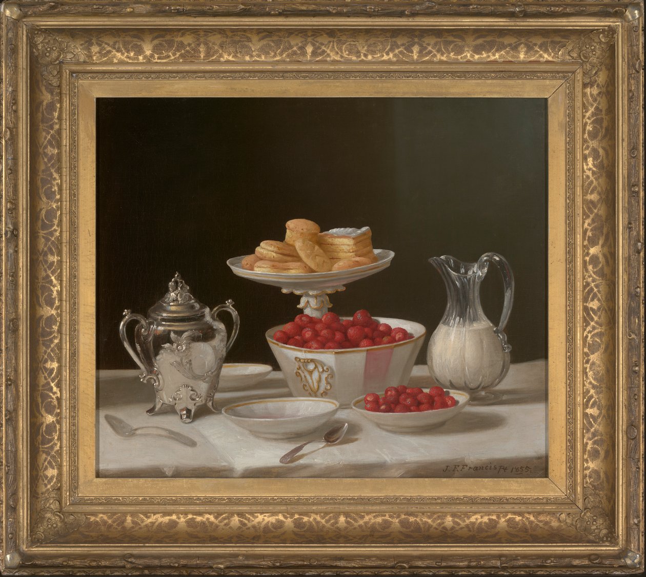 Dessert Stilleven door John F. Francis