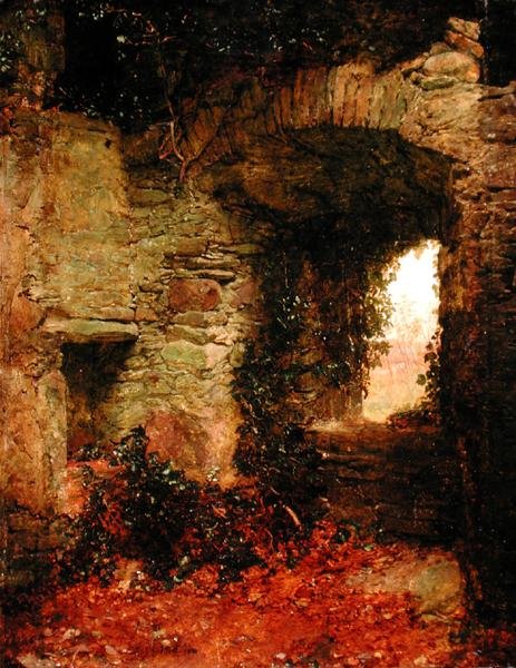 Galloway Keep, ca. 1870 door John Faed