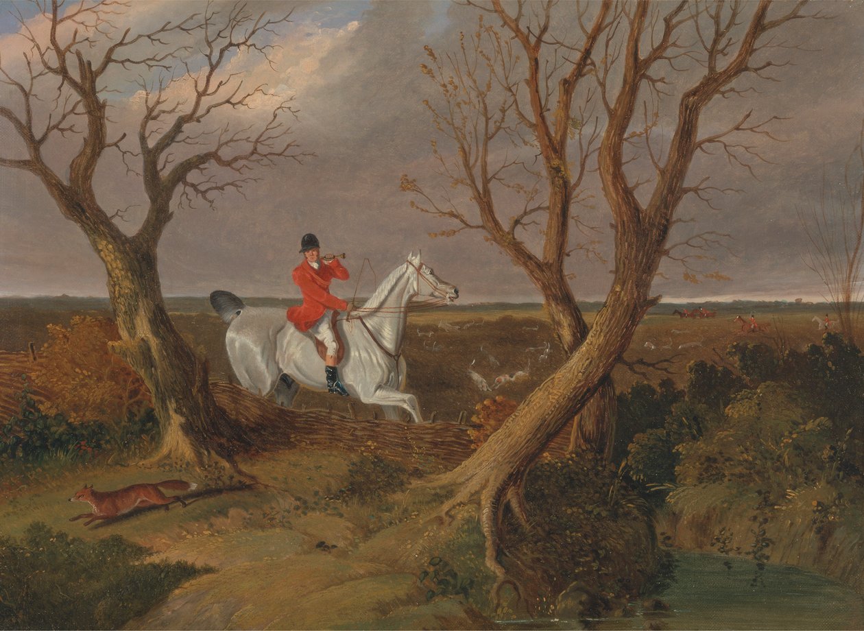 De Suffolk Hunt: Gone Away door John Frederick Herring