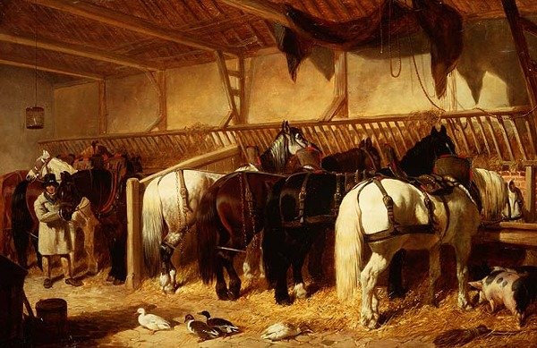 Het team door John Frederick Herring Senior