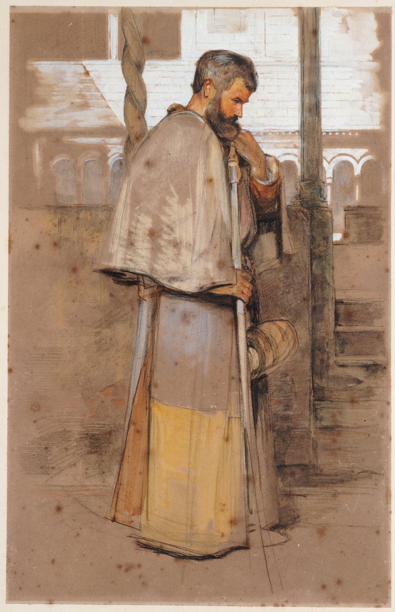 Een Napolitaanse Monnik door John Frederick Lewis