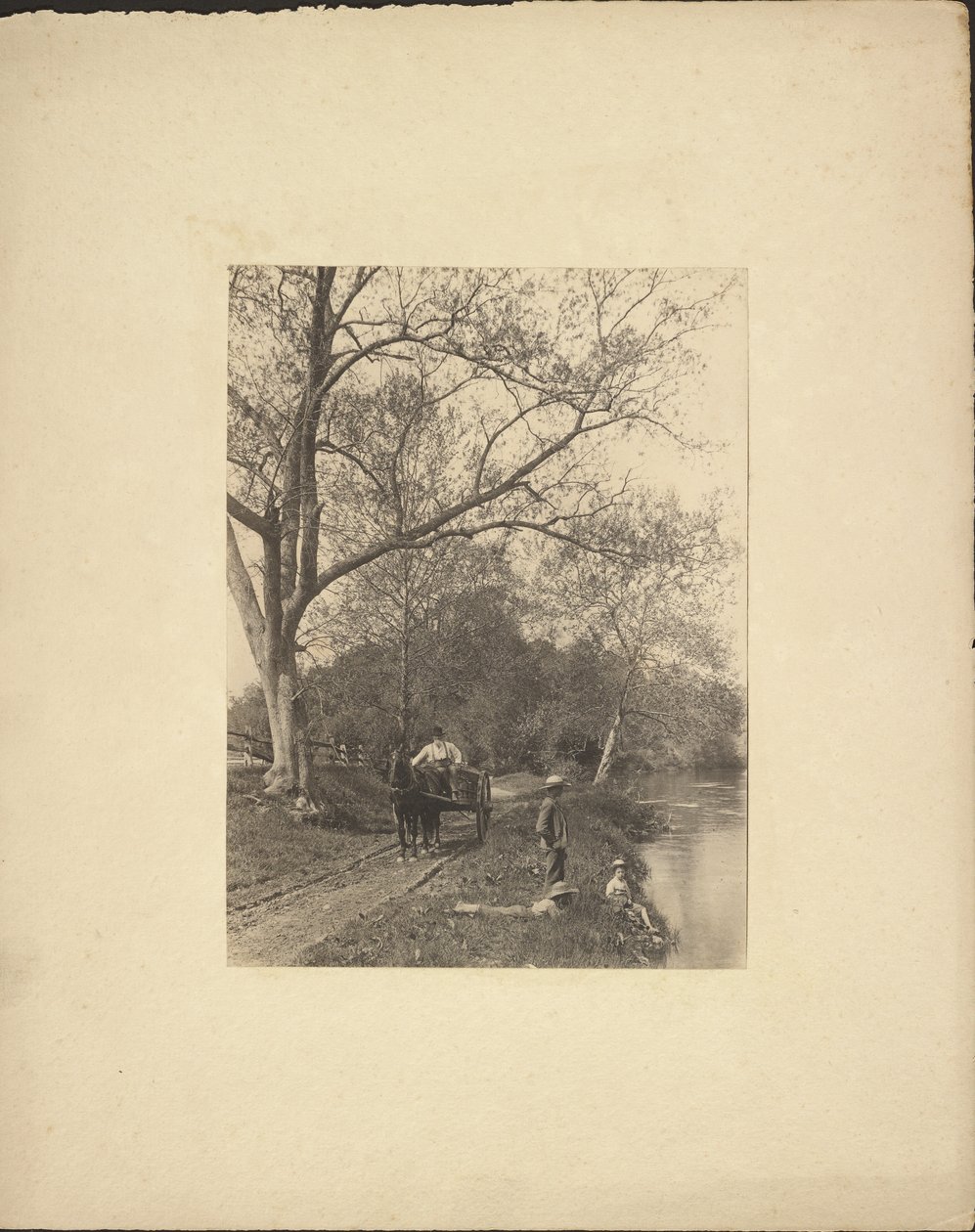 [Boys by a River]. door John G. Bullock