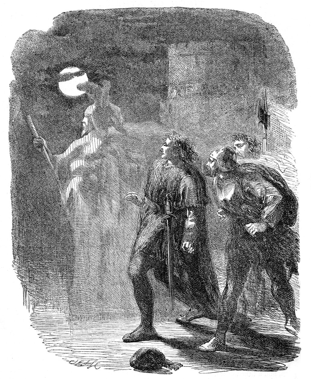 Hamlet door William Shakespeare door John Gilbert