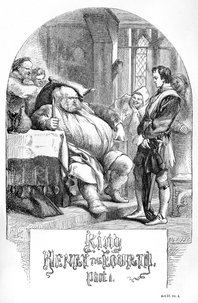 Koning Hendrik IV door John Gilbert