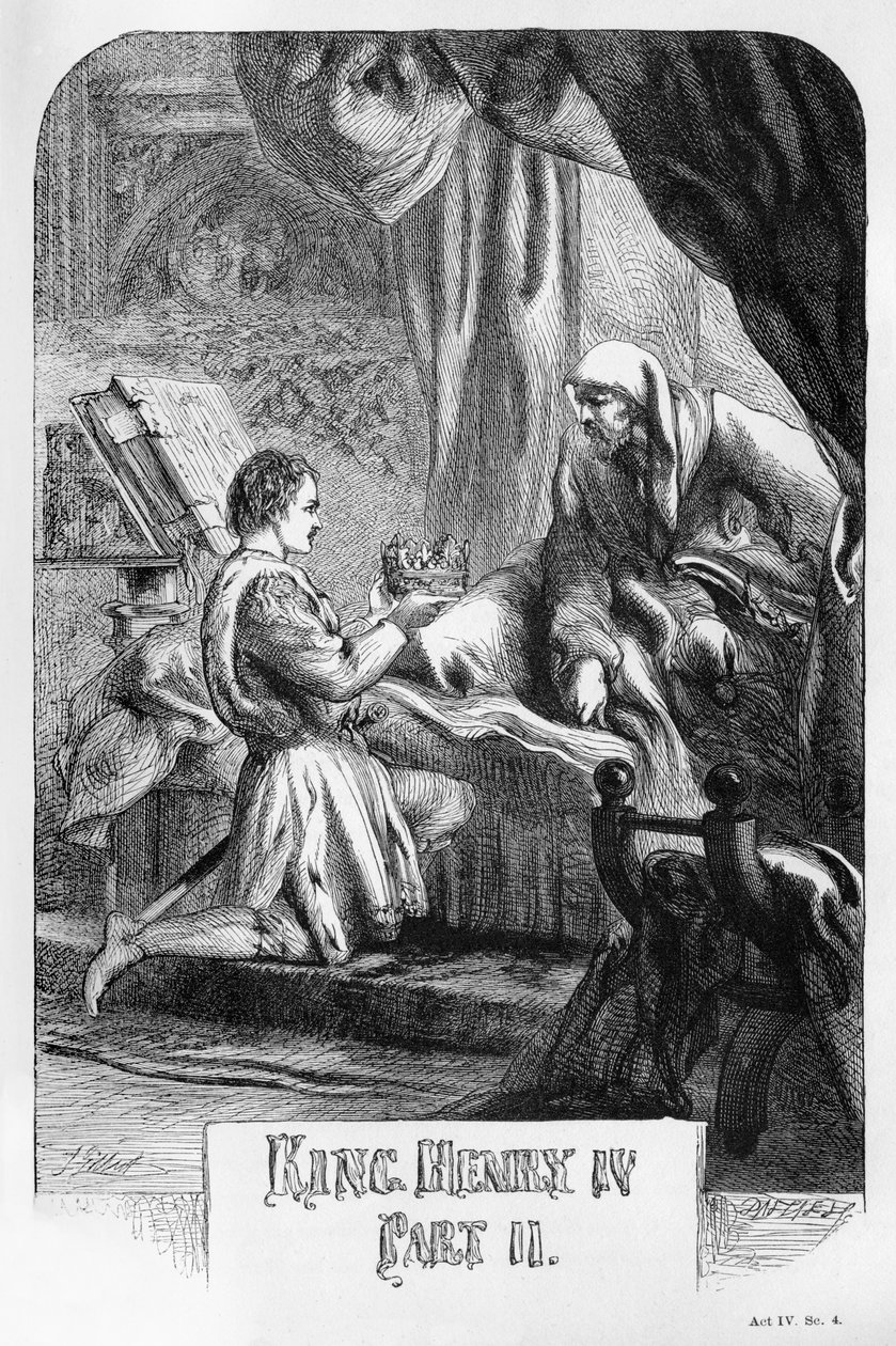 Koning Hendrik IV door John Gilbert