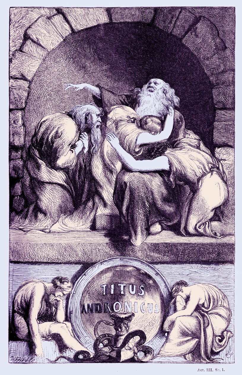 Titus Andronicus door John Gilbert