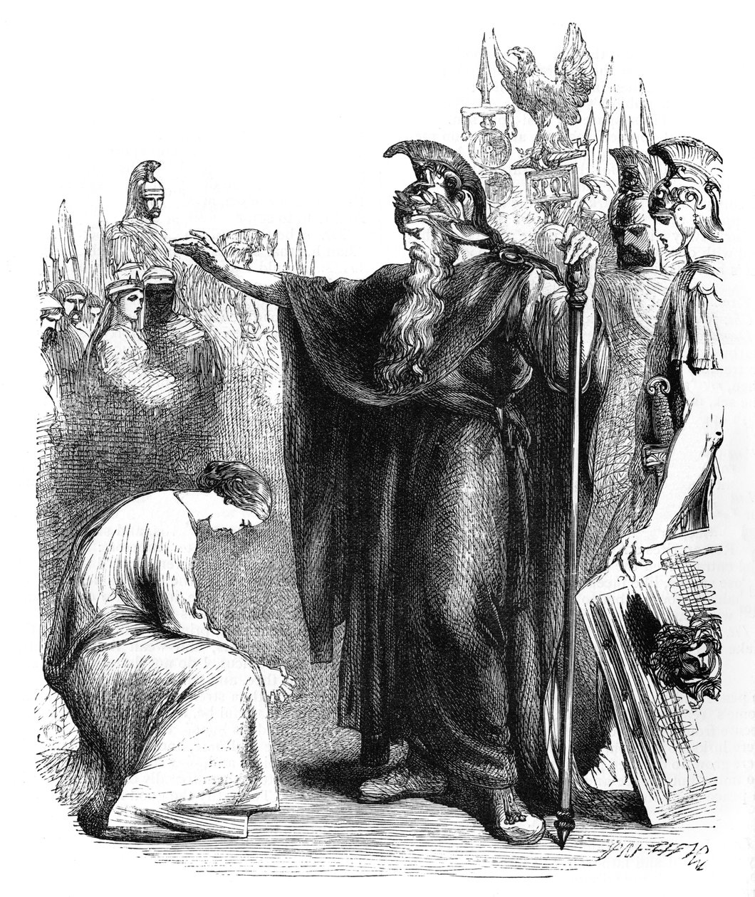 Titus Andronicus door John Gilbert