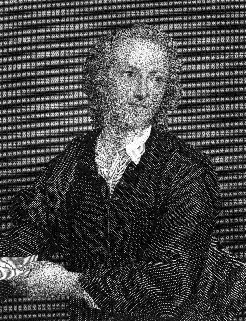 Portret van Thomas Gray door John Giles Eccardt