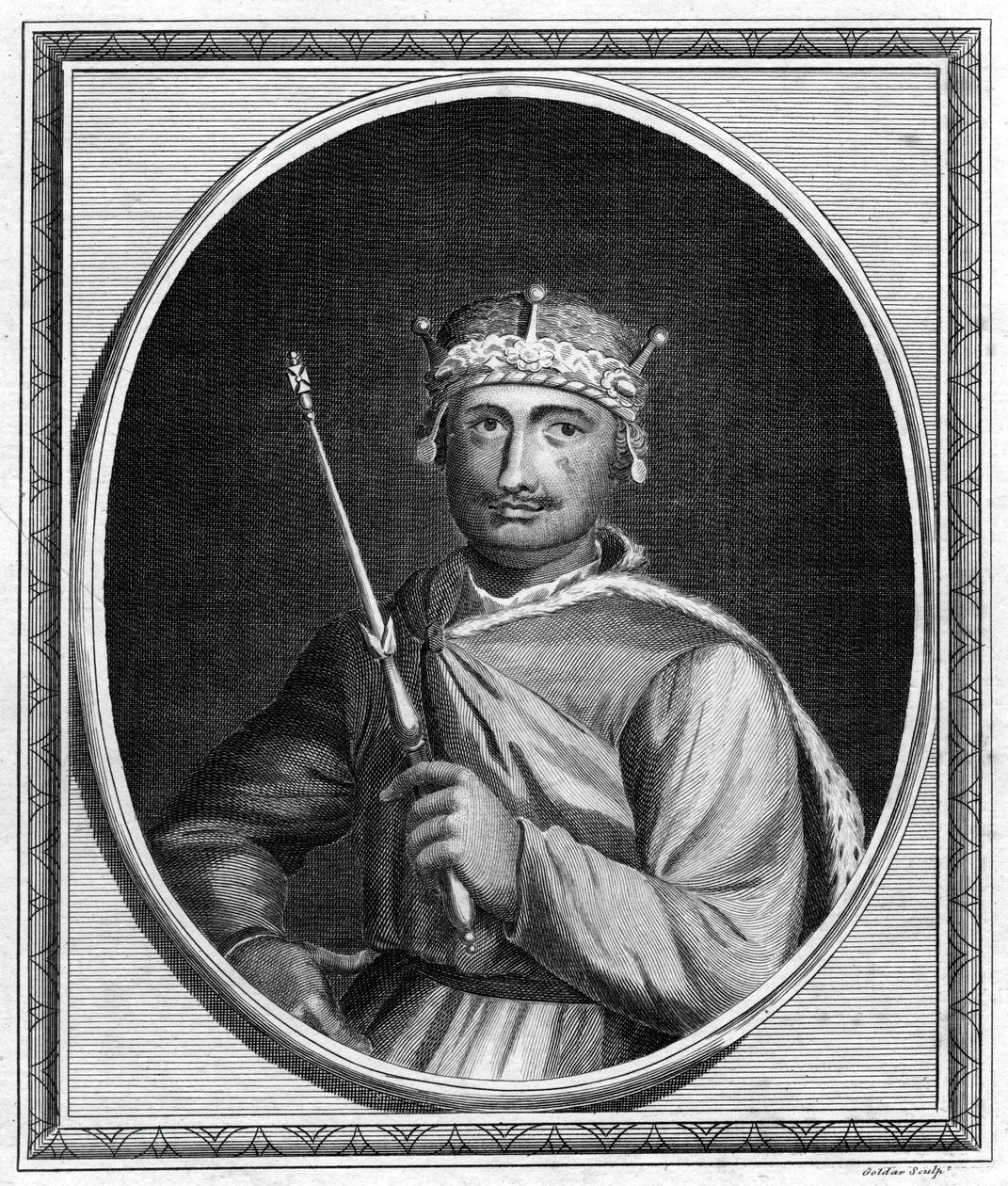 Koning Willem II van Engeland, 1786 door John Goldar