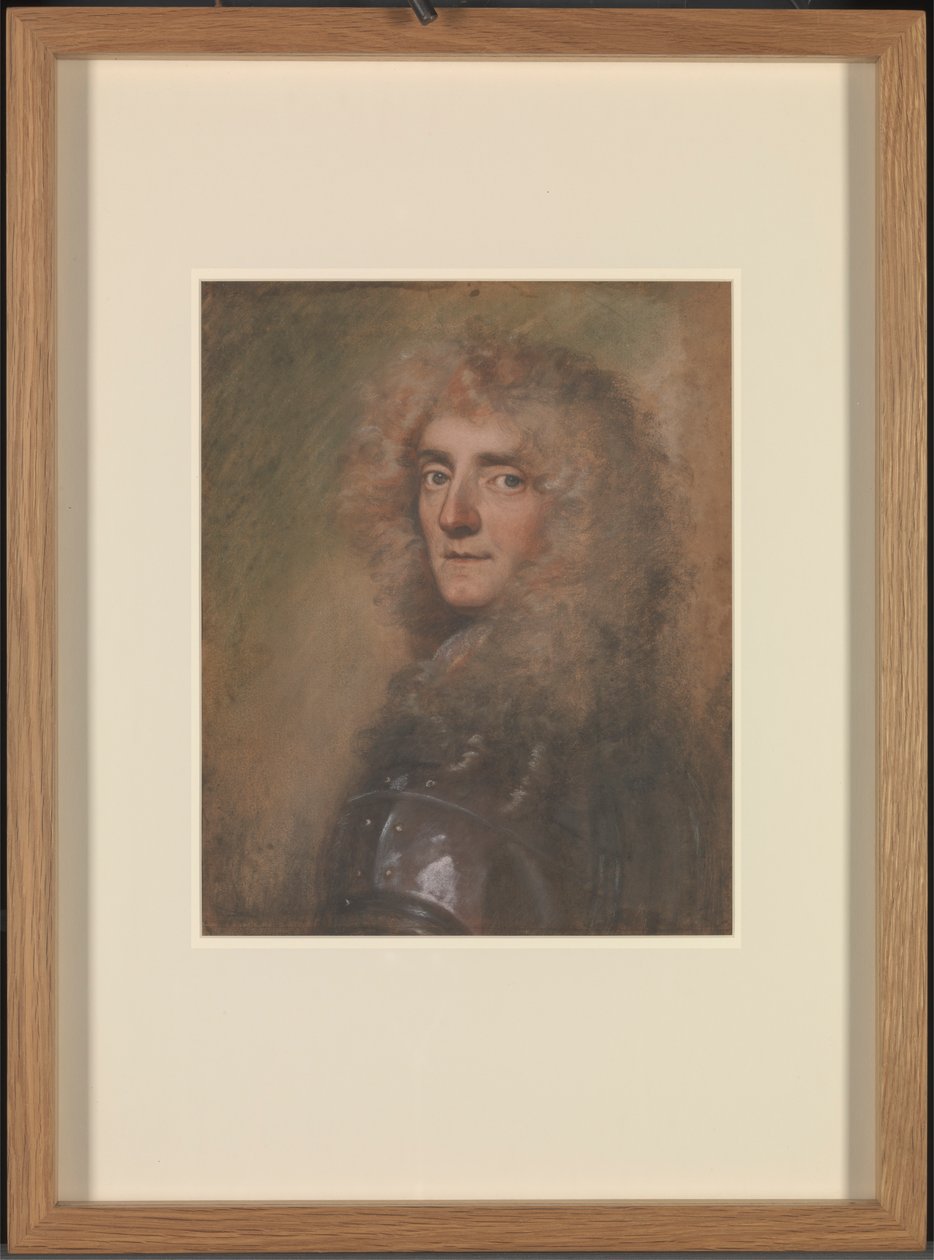 Portret van Phillip Woolrich (geb. 1628) door John Greenhill