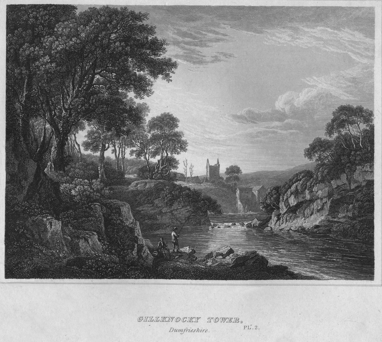 Gillknocky Tower, Dumfriesshire door John Greig