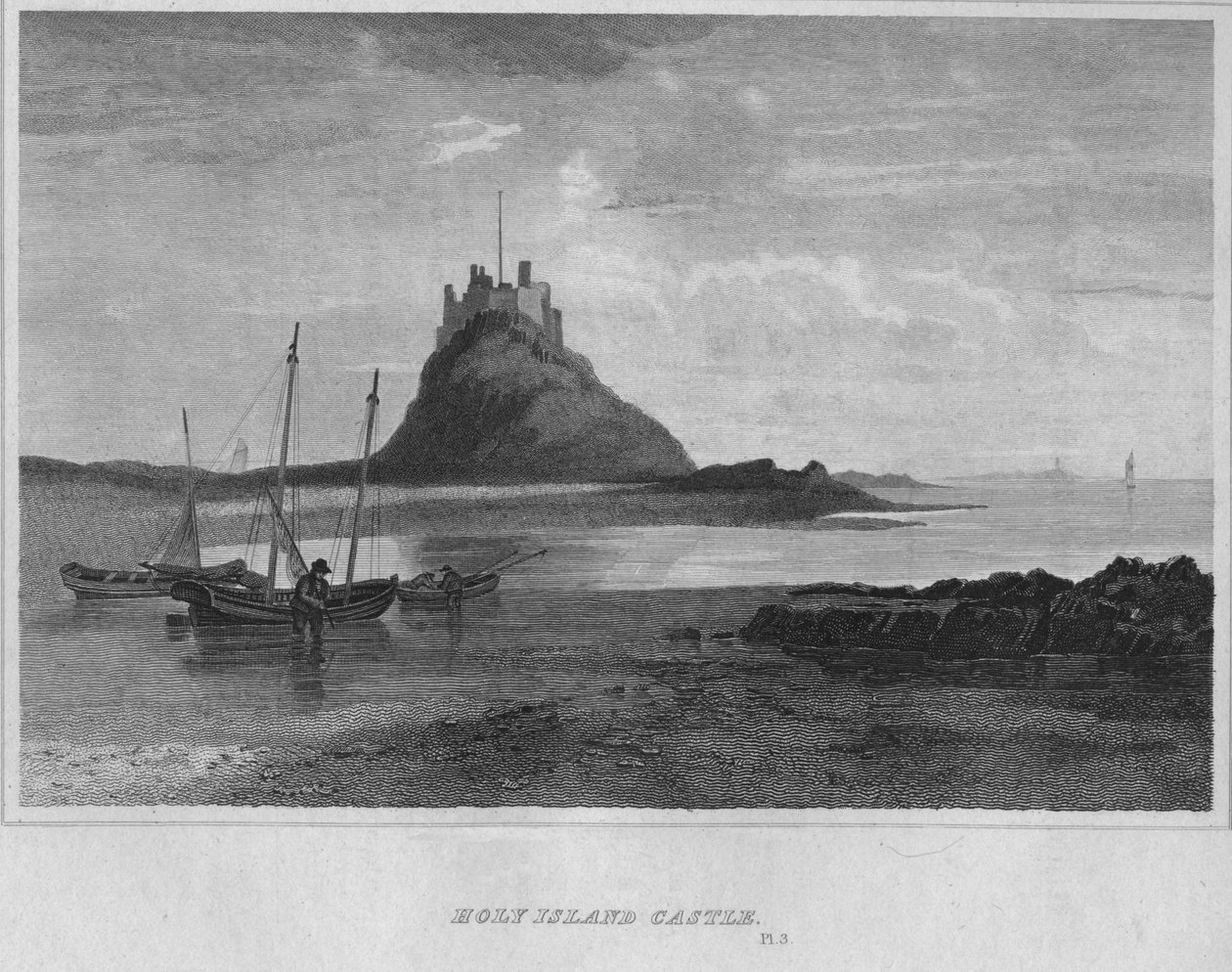 Holy Island Castle door John Greig
