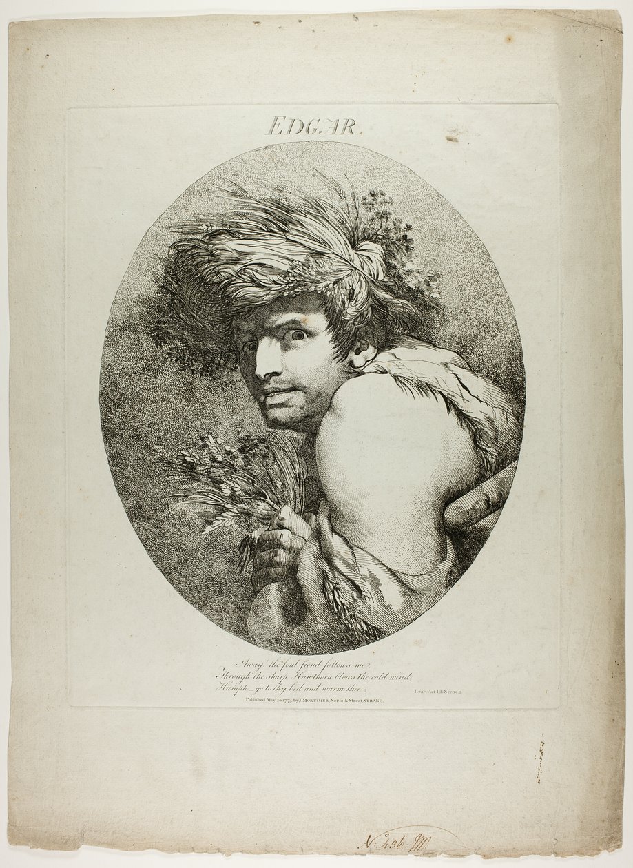 Edgar door John Hamilton Mortimer