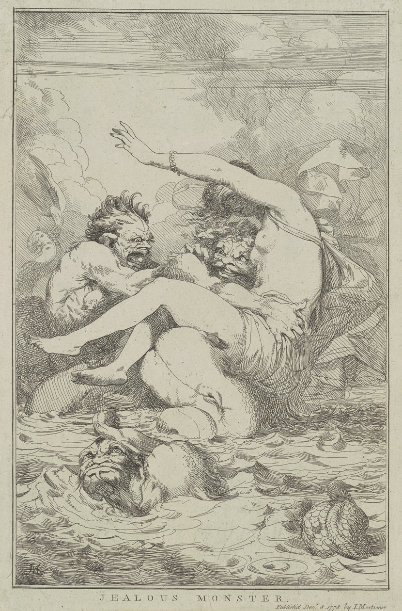 Jaloers monster door John Hamilton Mortimer