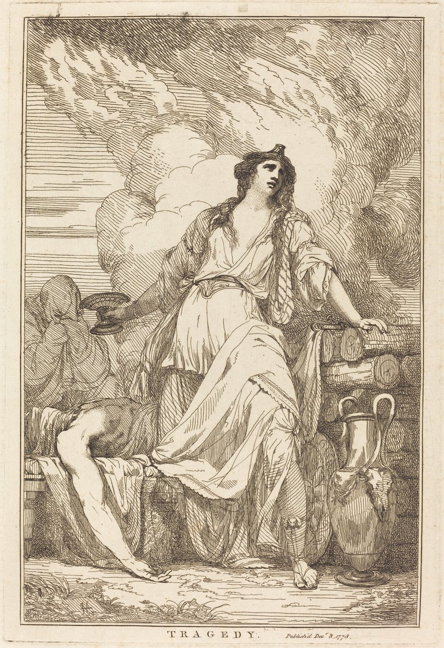 Tragedie door John Hamilton Mortimer