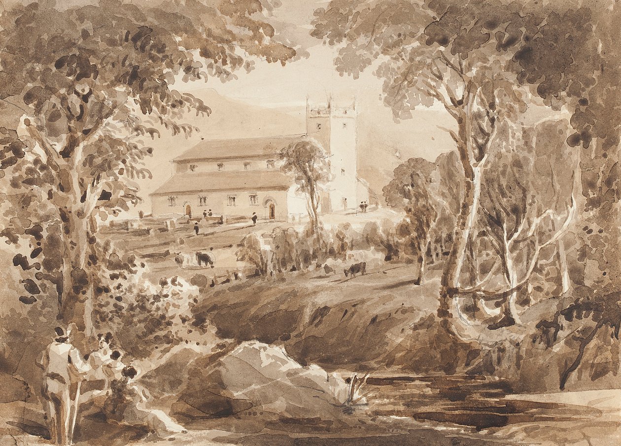 Ambleside kerk, Cumbria door John Harden