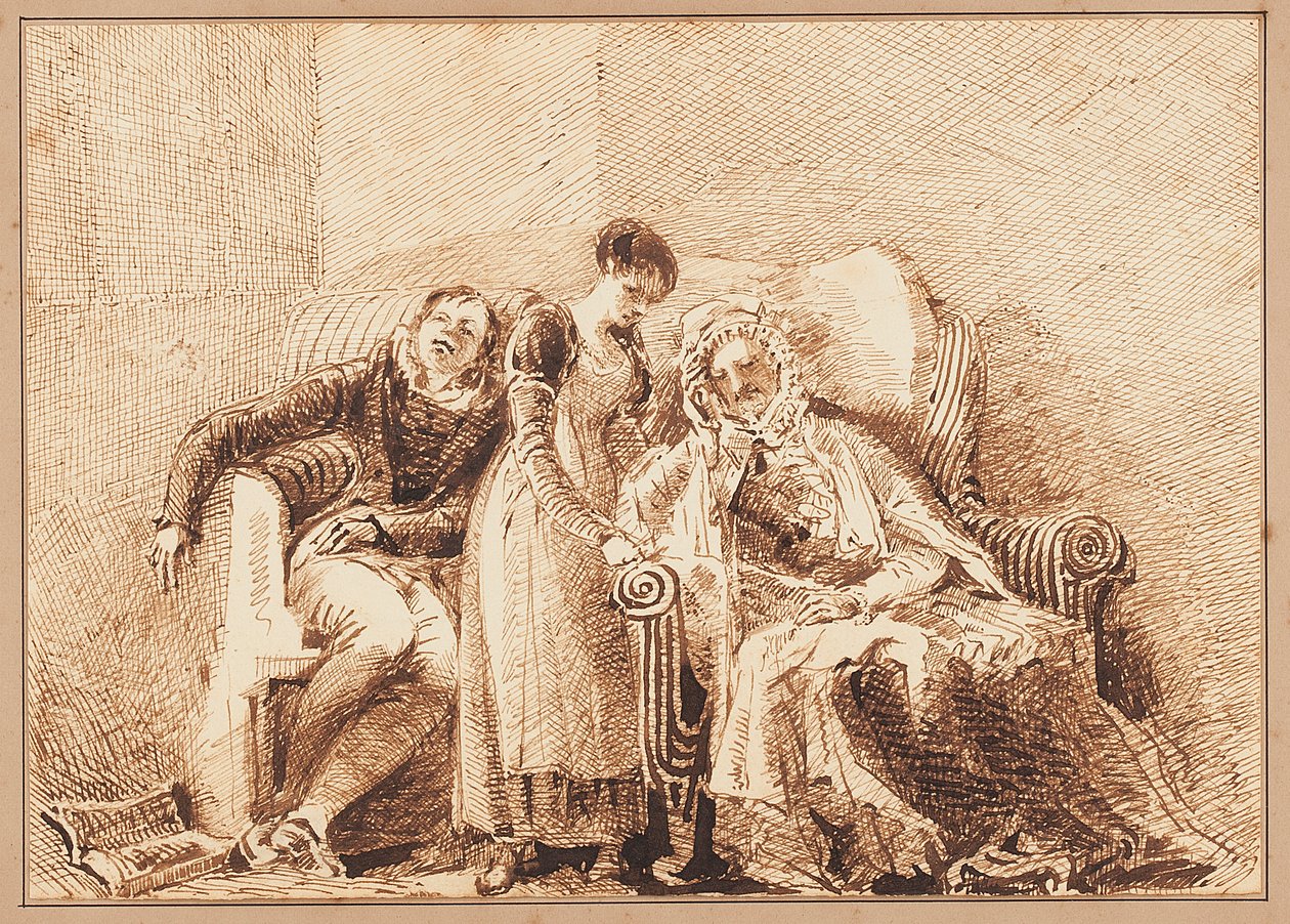 Ziekte, 1830 door John Harden