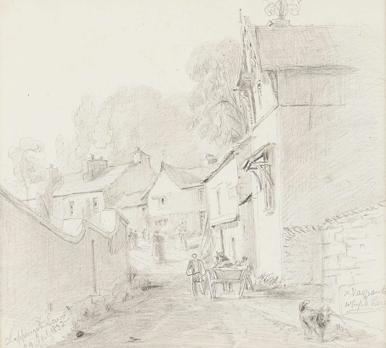 De Croft, Clappersgate door John Harden