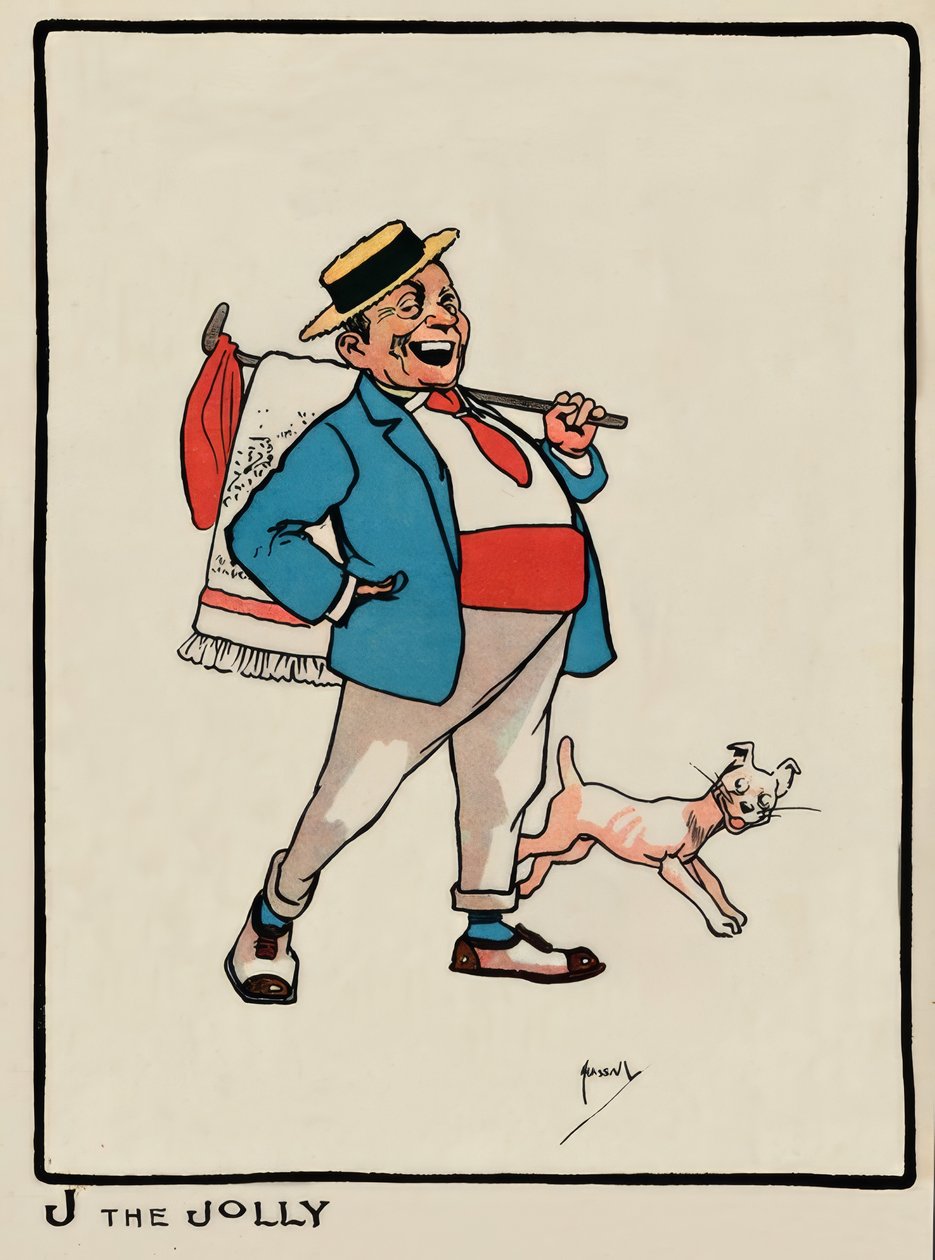 J de Vrolijke door John Hassall