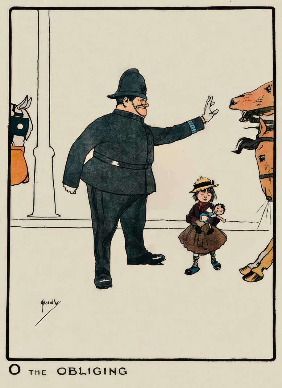 O de Behulpzame door John Hassall