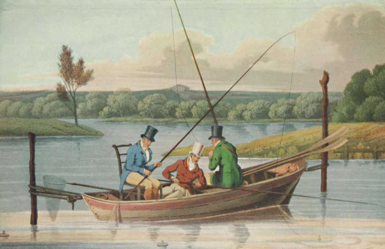 Vissen in een punter, 1820, 1929 door John Heaviside Clark