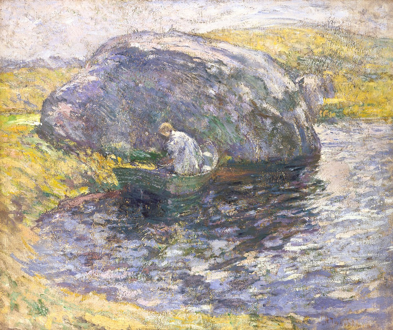 Een Zomerdag door John Henry Twachtman