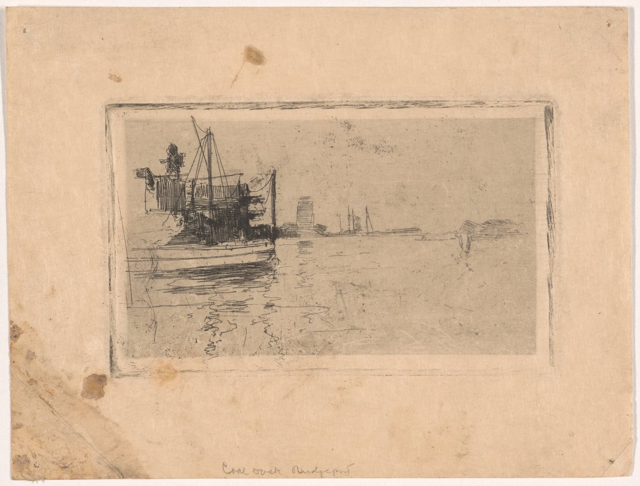 Kolenmijn, Bridgeport door John Henry Twachtman