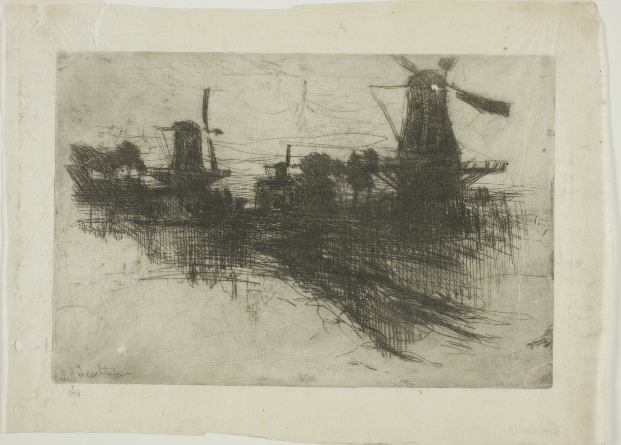Avond door John Henry Twachtman