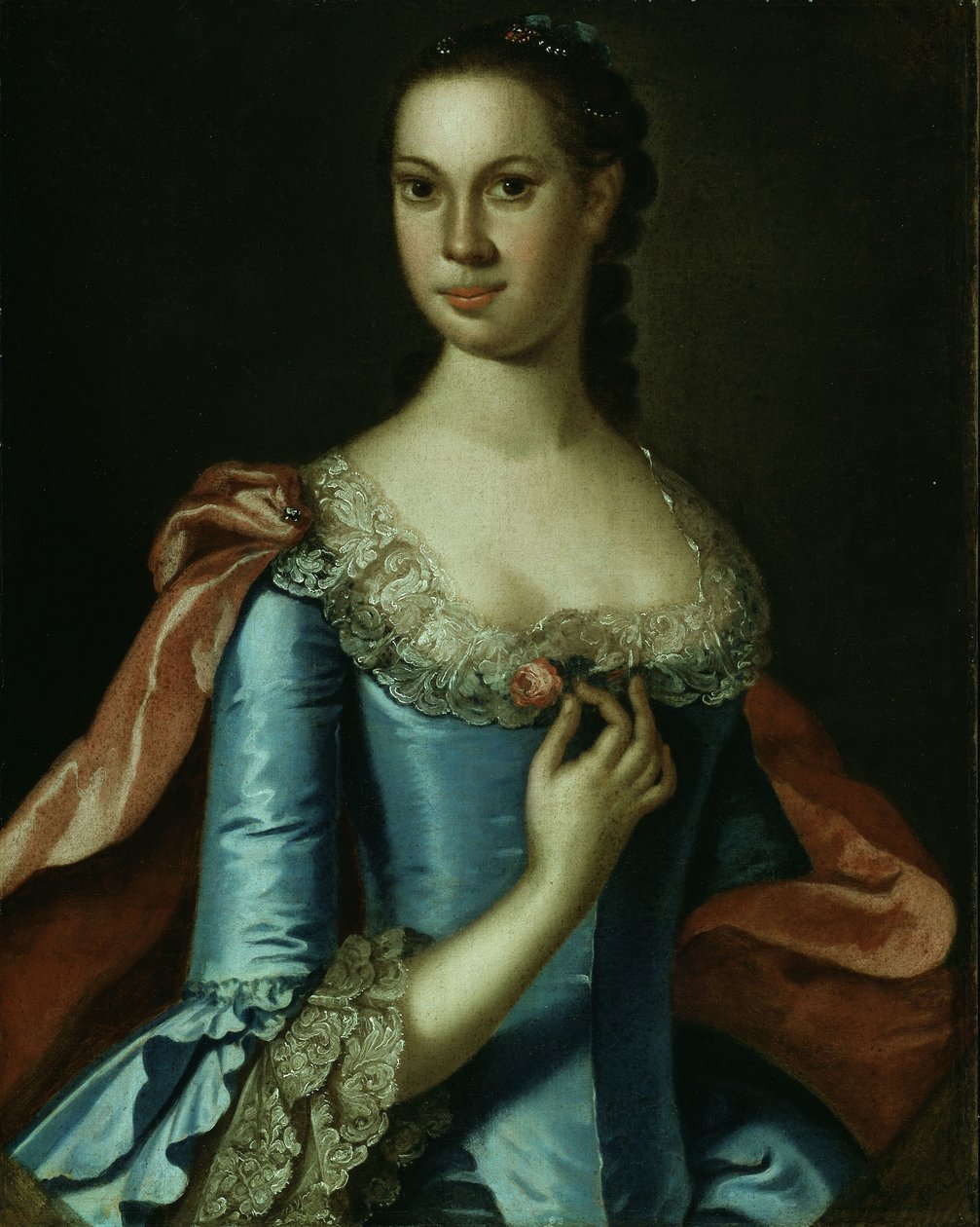 Mevrouw William Carmichael door John Hesselius