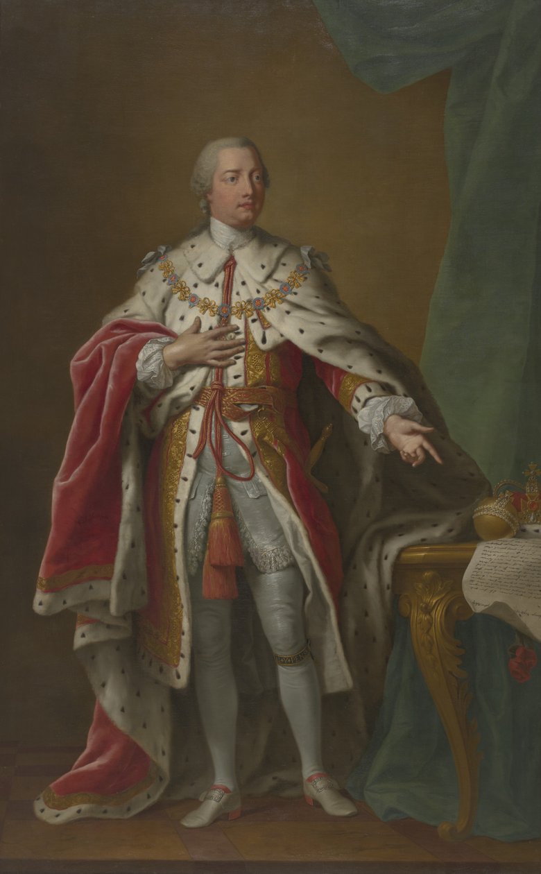 George III (1738-1820) door John Hoppner