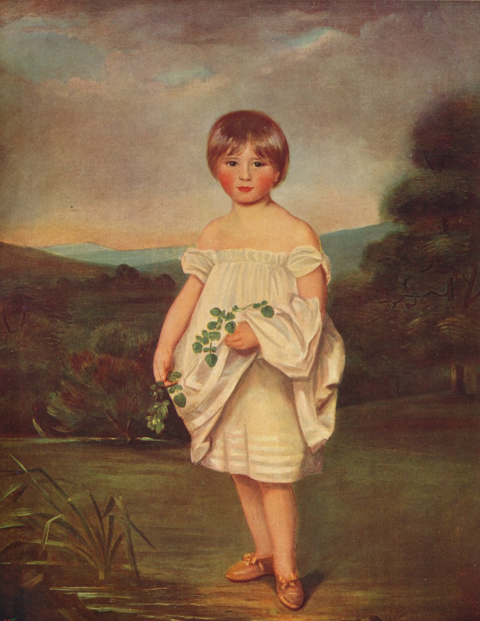 Miss Van Diest, ca. 1800, ca. 1915 door John Hoppner