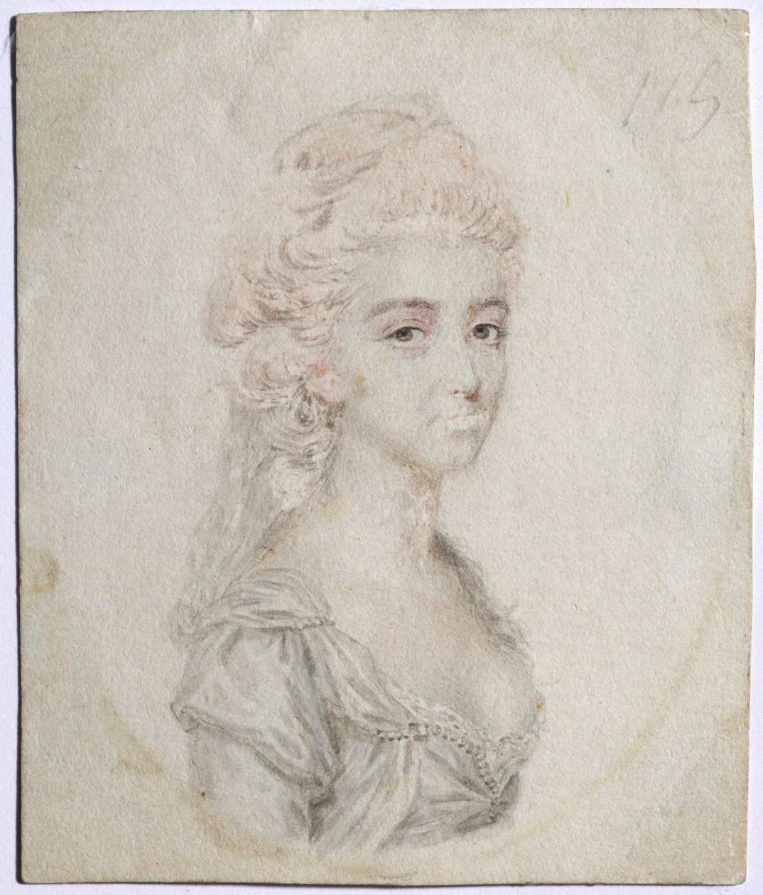 Portret van een vrouw door John I Smart