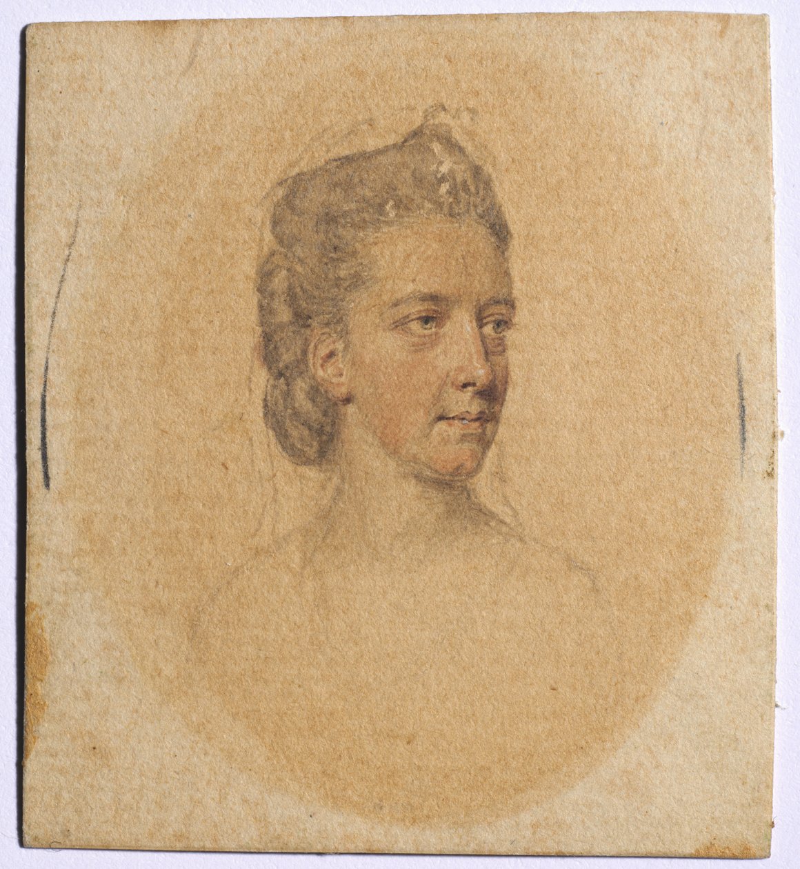 Portret van een vrouw door John I Smart